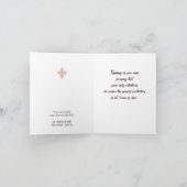 Feest van St. Jeanne d'Arc Zegeningen Kaart (Binnen)