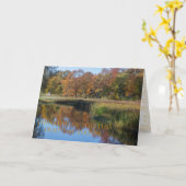 Feest van Tabernakels denken aan je groet. Kaart (Gele Bloem)