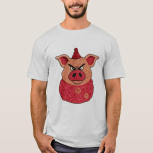 Feest Varken Rage T-shirt – Boos Varken in Verjaar