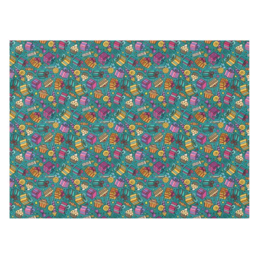 Feest / Verjaardag Tafelkleed (Voorkant (Horizontaal))