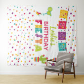 Feest Verjaardagsachtergrond - WH Wandkleed (In Situ (horizontaal))