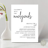 Feest vieren met de Passen getrouwd, huwelijksdine Kaart