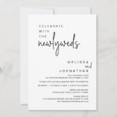 Feest vieren met de Passen getrouwd, huwelijksfees Kaart (Voorkant)