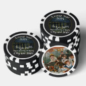 Feest Viering Vakantie Diner Festival 2024 Poker Chips (Opstapeling)