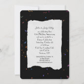 feest voor 63e trouwdag kaart (Achterkant)