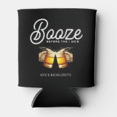 Feest voor Booze Before I Do's Bachelor Bacheloret Blikjeskoeler (Voorkant)