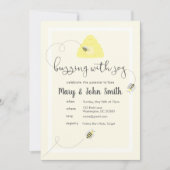 Feest voor de ouders-to-bee kaart (Voorkant)