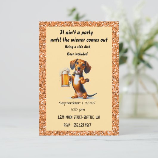 Feest voor elke gelegenheid kaart (Staand voorkant)