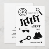 Feest voor Geheime Agenten Kaart (Voorkant / Achterkant)