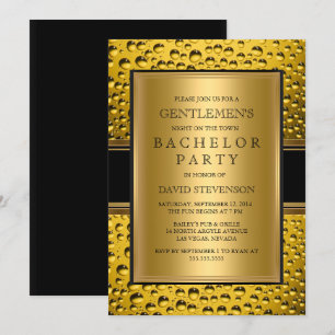 Feest voor heren Avondje uit voor mannen Kaart