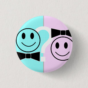 Feest voor jongen of meisje ronde button 3,2 cm