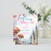 Feest voor Sprookjesprinsessen Magische Verjaardag (Staand voorkant)