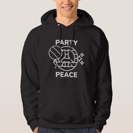 Feest Vrede Hoodie (Voorkant)