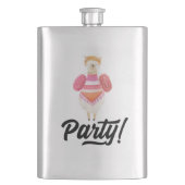 Feest! Waterverf Llama Flacon (Voorkant)