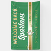 Feest! Welkom Terug Klasse Reunion Banner (Verticaal)