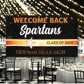 Feest! Welkom Terug Klasse Reunion Banner