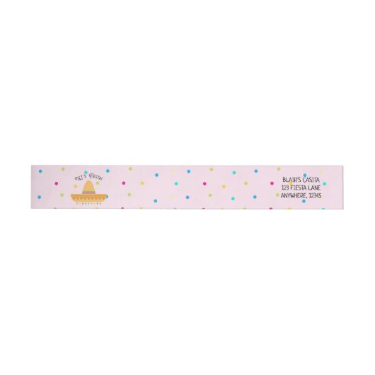 Feest Wrap-Around Adreslabels (Individueel)