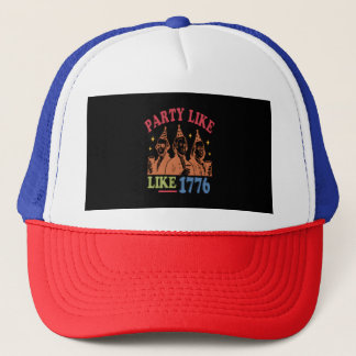 Feest zoals 1776 Retro Trucker Pet