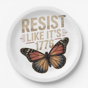 Feest zoals de VS Het is 1776 Funny Design Papieren Bordje