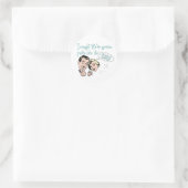 Feest zoals het 1959 is! ronde sticker (Tas)