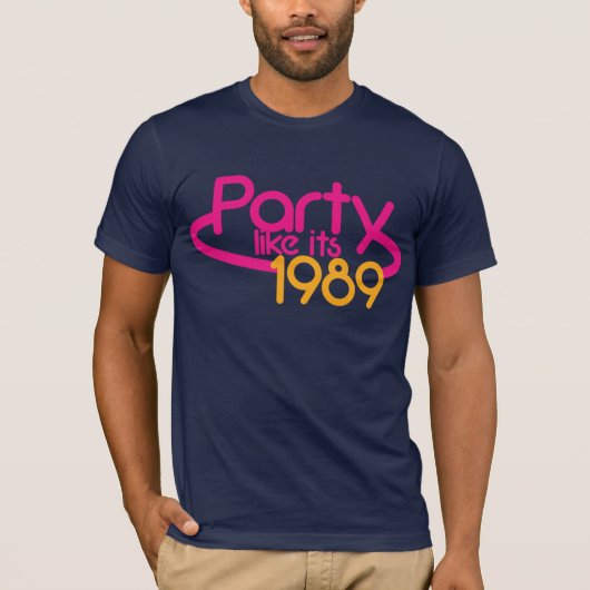 FEEST zoals het is 1989 T-shirt (Voorkant)