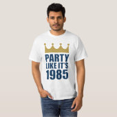 Feest zoals het is in 1985 t-shirt (Voorkant volledig)