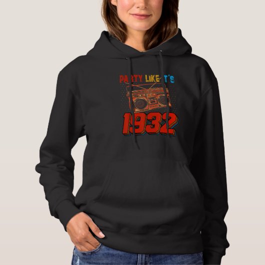 Feest zoals het uit 1932 daterende Kustje van de 9 Hoodie (Voorkant)