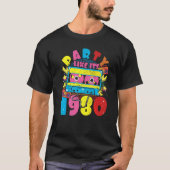 Feest zoals zijn jaren 80 jaren 90 kostuum retro V T-shirt (Voorkant)