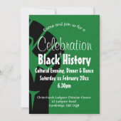 FEEST ZWARTE GESCHIEDENIS Gepersonaliseerde BHM Kaart (Voorkant)