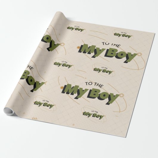 Feestartikelen Cadeaupapier (Uitgerold)