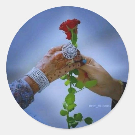 Feestartikelen Knutselartikelen Verpakkingsbenodig Ronde Sticker (Voorkant)