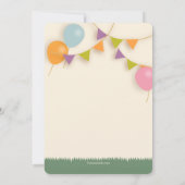 Feestartikelen met Party Dieren Kaart (Achterkant)