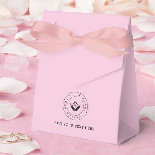 Feestartikelen Verpakkingen met eigen logo en teks Bedankdoosjes (Huwelijk)