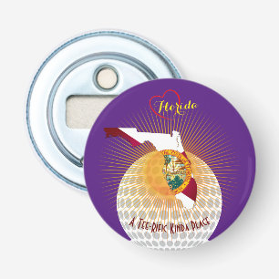 Feestattributen Florida Button Flesopener
