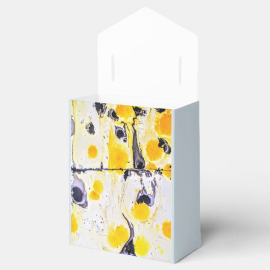 Feestbak voor partijcadeau bedankdoosjes (Geopend)