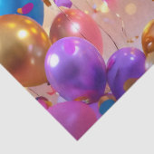 Feestballon Bliss Tissuepapier (Detail)