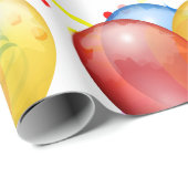 Feestballonnen en slingers cadeaupapier (Rol Hoek)