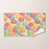 Feestballonnen in verschillende kleuren handdoek (Handdoek)