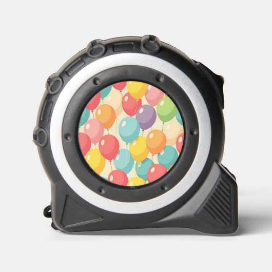 Feestballonnen in verschillende kleuren rolmaat (Voorkant)