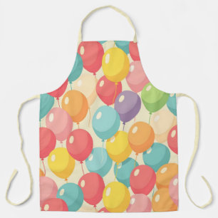 Feestballonnen in verschillende kleuren schort