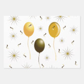Feestballonnen Inpakpapier Vel (Voorkant)