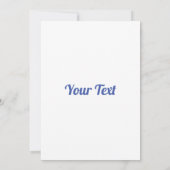 Feestballonnen Kaart (Achterkant)