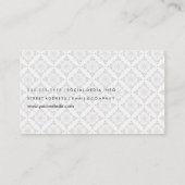 Feestballonnen / Maskers voor een Maskerade / Dama Visitekaartje (Achterkant)