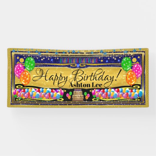 Feestbanner Spandoek (Horizontaal)