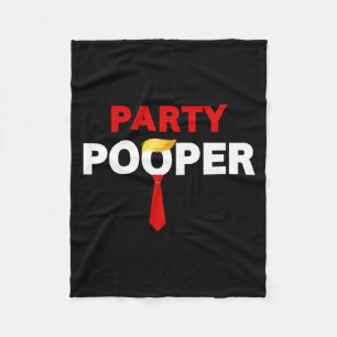 Feestbeëindiger Fun T-shirt met Sarcastische Quote Fleece Deken