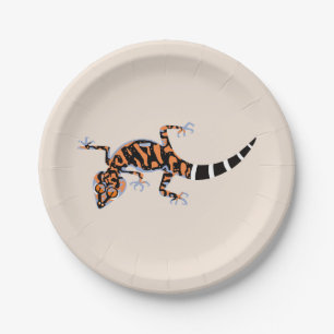 Feestbeest! Cool GECKO - Papieren Bordje