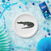 Feestbeest! KROKODIL - Wildlife - Natuur - Feest Papieren Bordje (Feest)