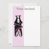 Feestbeest -  Vleermuis gek -Halloween -Wilde dier Kaart (Voorkant)