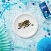 Feestbeest! Wild TIGER- Dierenvriend papier Bord (Feest)
