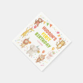 Feestbeesten Kinderverjaardagsfeest Servetten (Hoek)